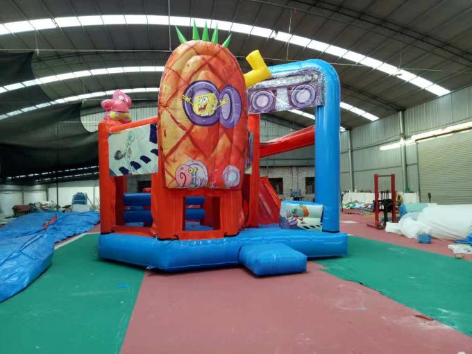 Camera di salto di Spongebob di sport all'aperto per i bambini che giocano 5Mx 6M x 4M