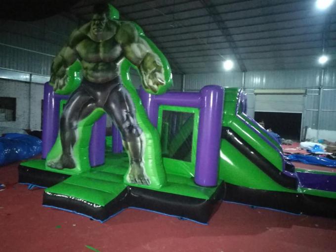 Uso gonfiabile della famiglia di progettazione di Hulk del castello della Camera di rimbalzo dei bambini giganti di sport