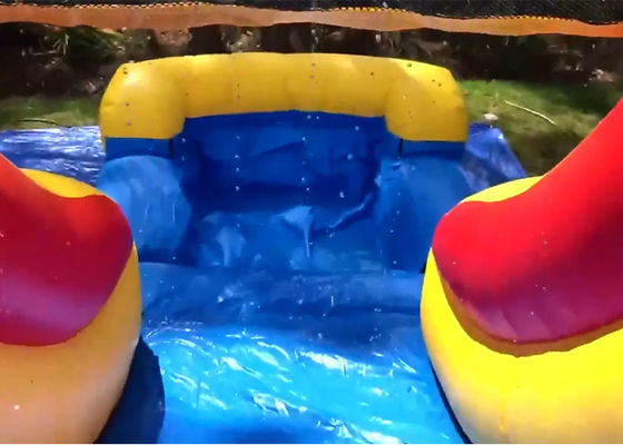 Shopping Mall Blow Up Water Bounce House Customized Design SGS Certification