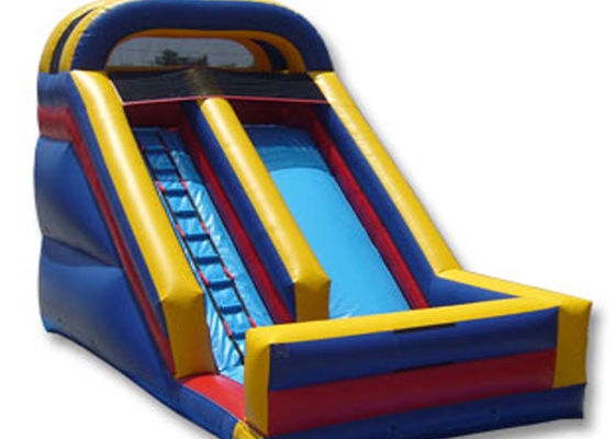 PVC Safety Blow Up Water Slide  5m Height  Double Stitching Inside For Adults